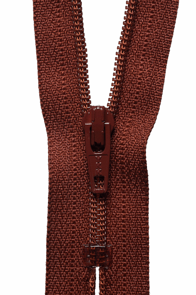 Nylon Dress & Skirt Zips - 236 Rich Brown